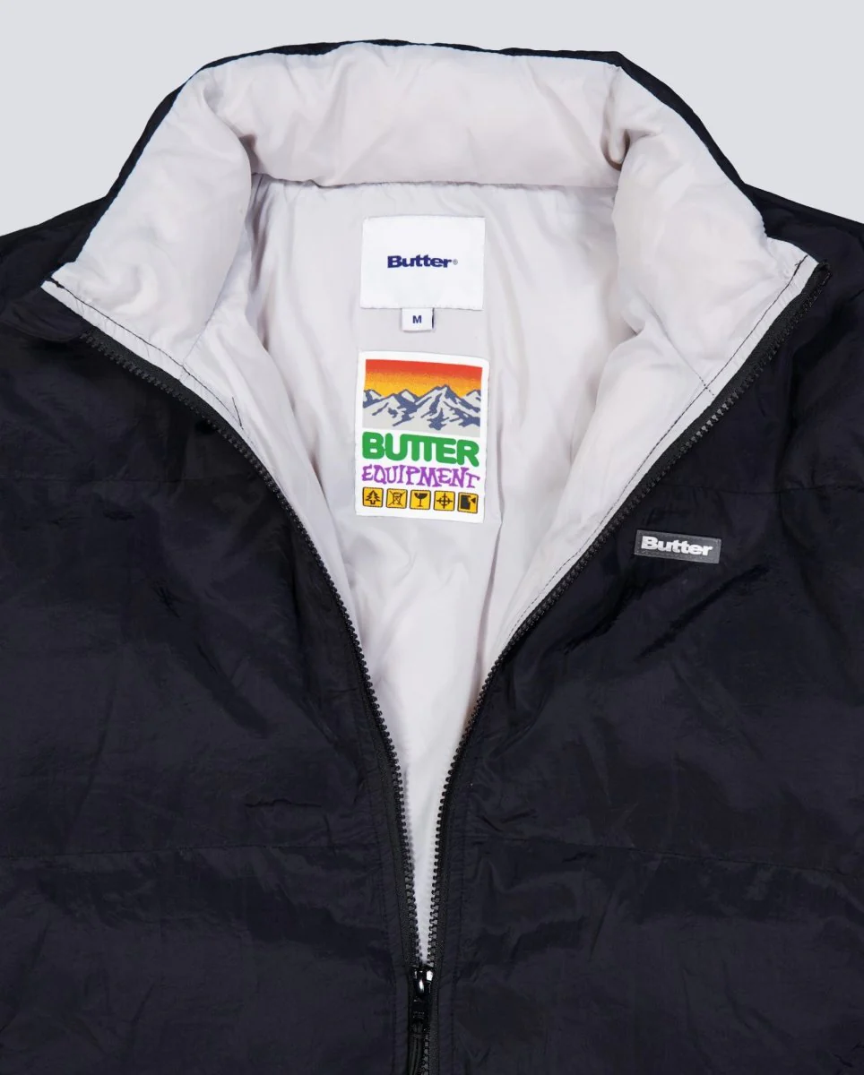 Abrigo Butter Goods Endure Puffer Negro Unisex - Image 2