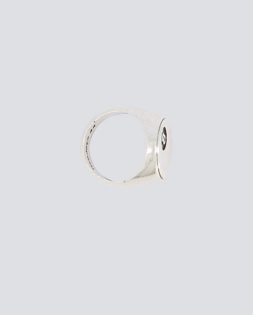 Anillo Twojeys 8 Ball Plateado Unisex - Image 4
