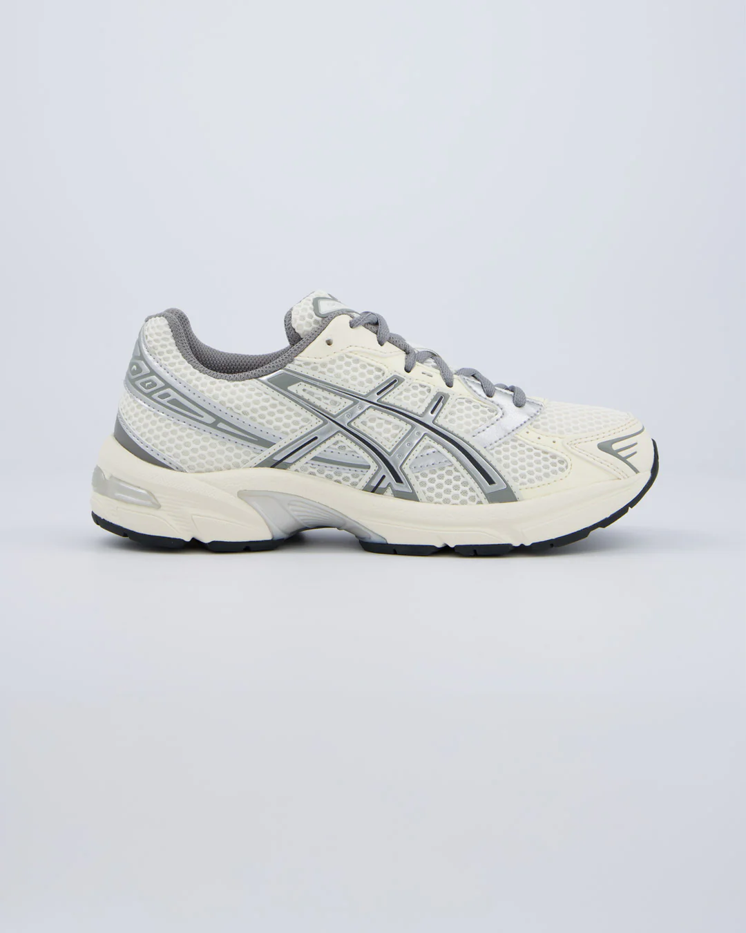 Asics Gel-1130 Crema Y Plateado Mujer