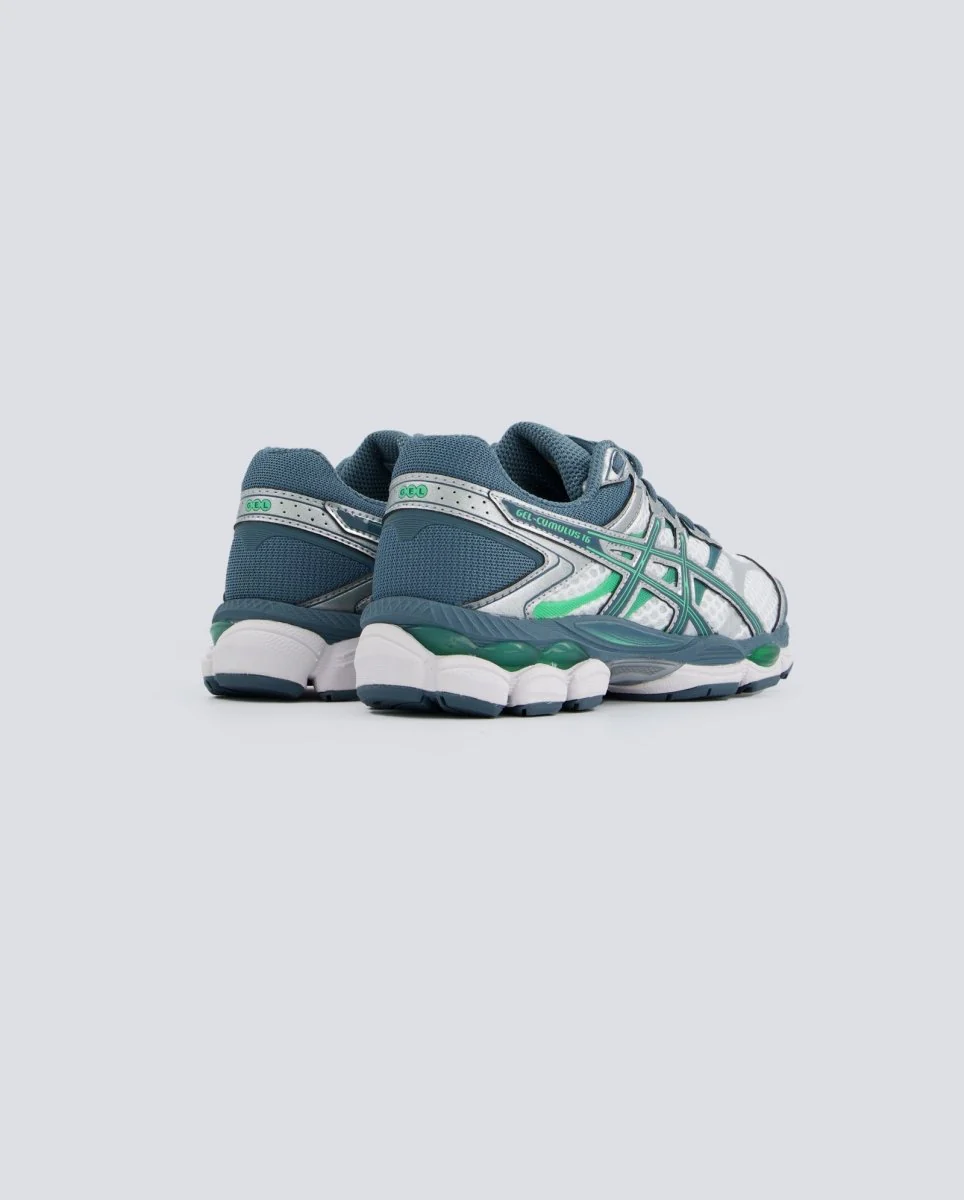 Asics Gel Cumulus 16 Verde Y Gris Hombre - Image 4