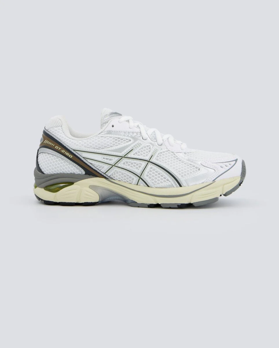 Asics Gt-2160 Blanco Y Plateado Hombre