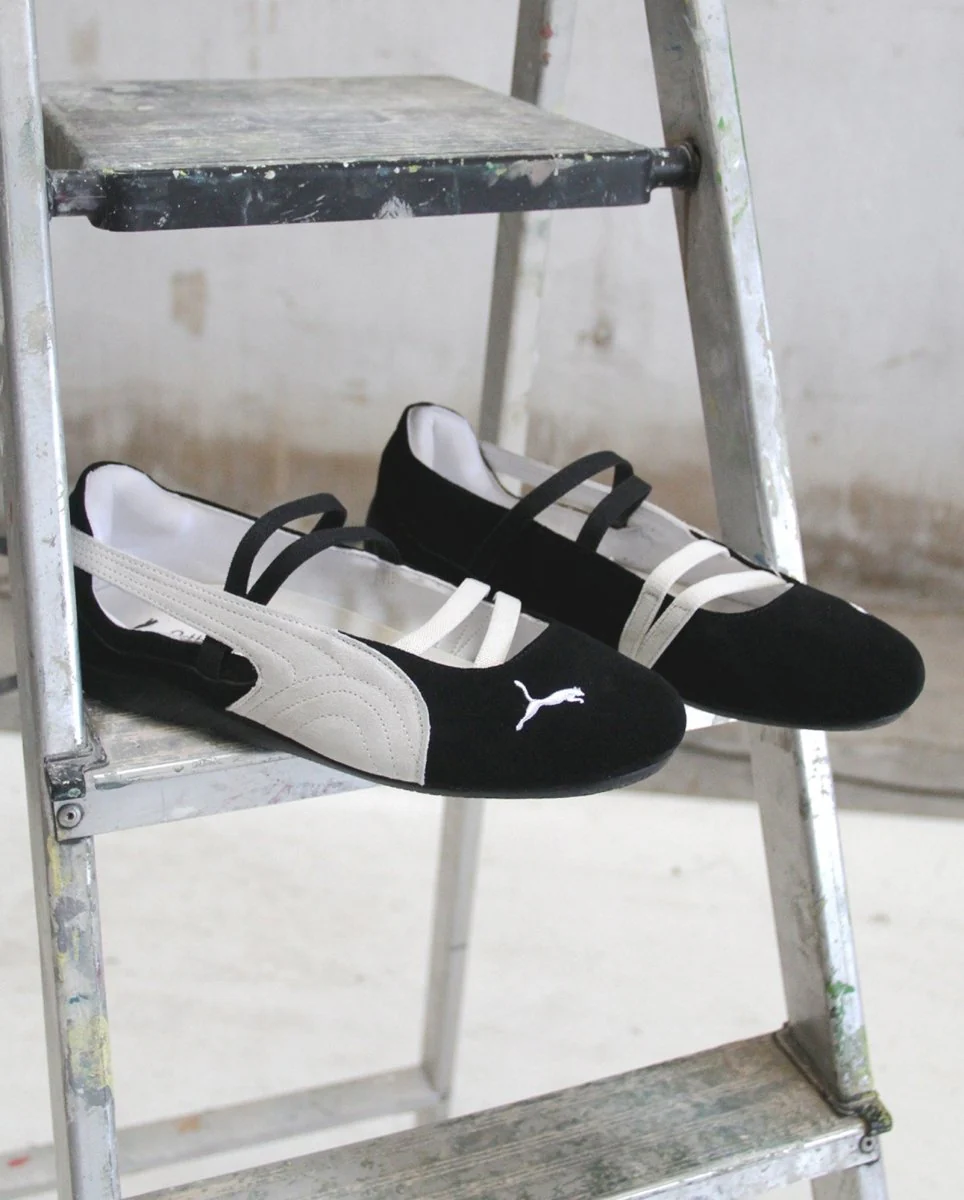 Bailarinas Puma Speedcat Ante Negro Mujer - Image 2