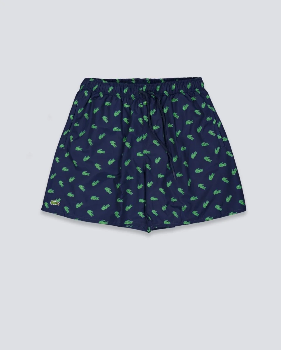Bañador Lacoste Azul Hombre