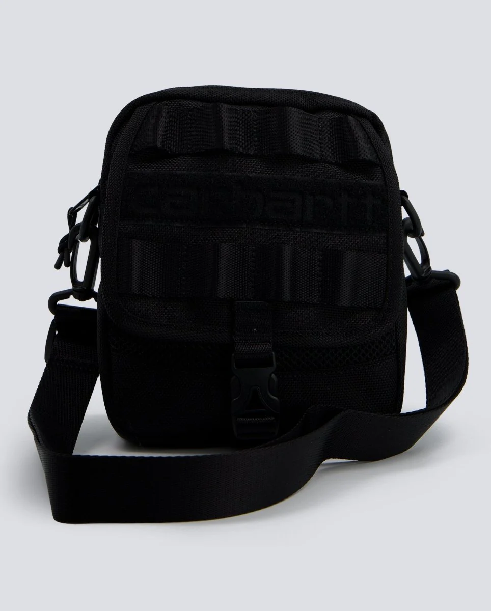 Bandolera Carhartt WIP Prescott Negro Unisex
