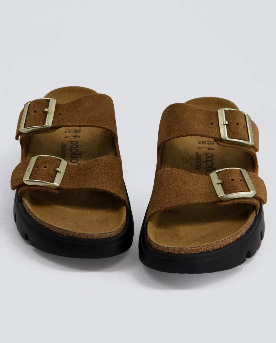Birkenstock Arizona Chunky Suede Marrón Mujer - Image 2