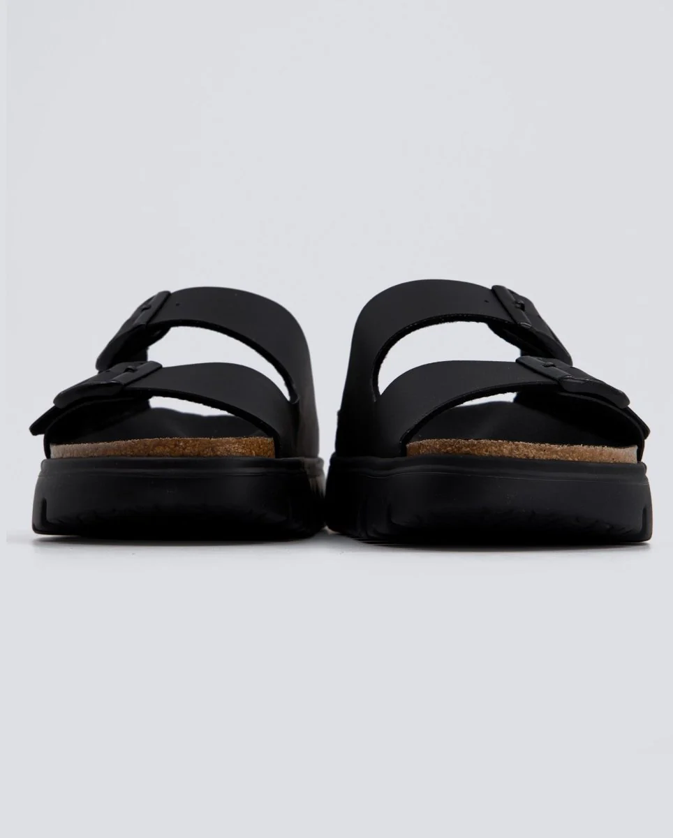 Birkenstock Arizona Chunky Suede Negro Mujer - Image 2