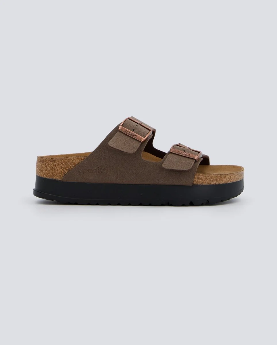 Birkenstock Arizona Plataforma Bf Marrón Mujer