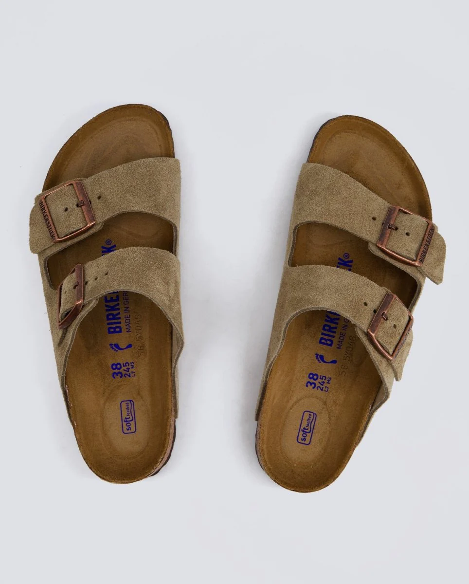 Birkenstock Arizona Suede Taupe Mujer - Image 3