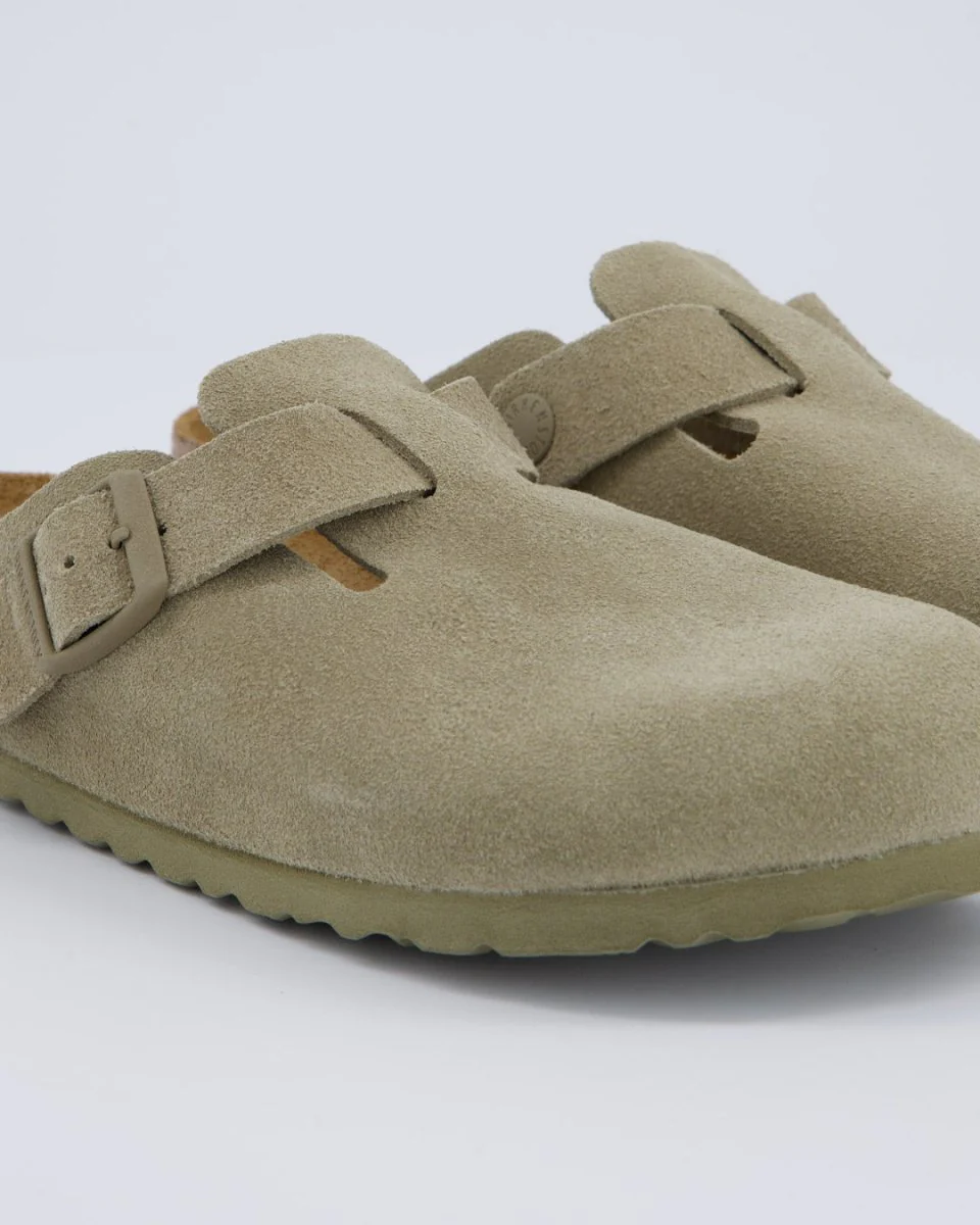 Birkenstock Boston Suede Caqui Hombre - Image 2