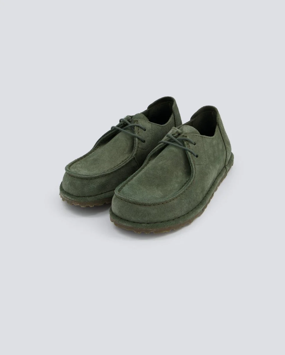 Birkenstock Utti Lace Ante Verde Mujer - Image 5