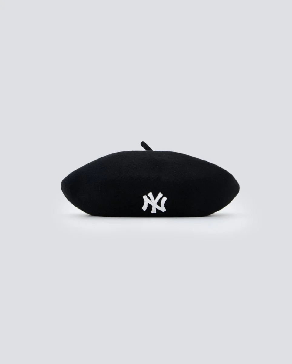 Boina New Era Wool Beret Negro Mujer