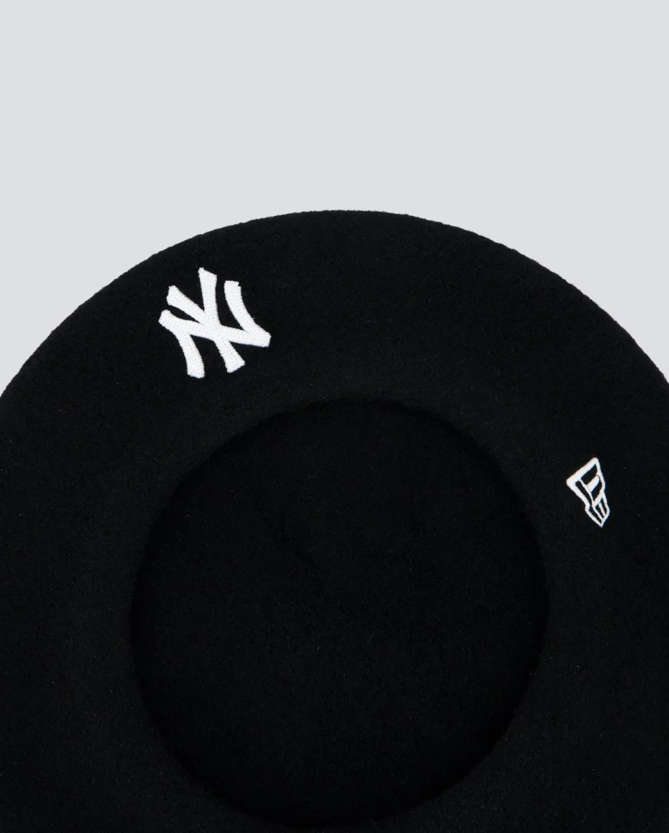 Boina New Era Wool Beret Negro Mujer - Image 2