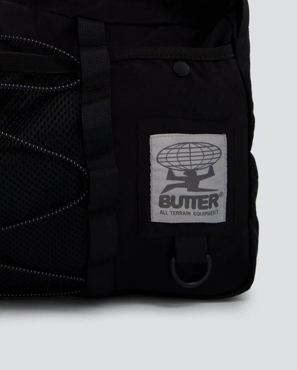 Bolso Butter Goods Express Side Bag Negro Unisex - Image 2