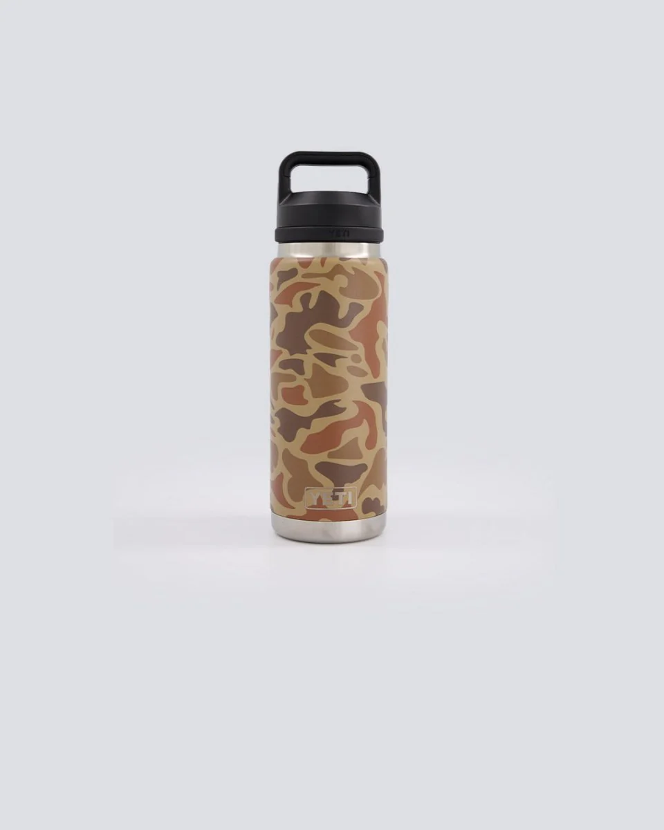 Botella Yeti Rambler Chug Marrón Camuflaje 26oz