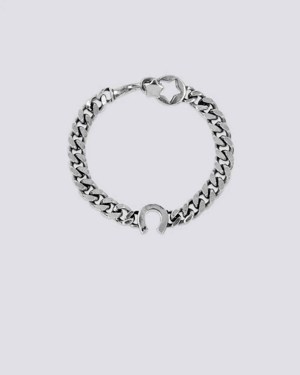 Brazalete Twojeys Horseshoe Plateado Unisex