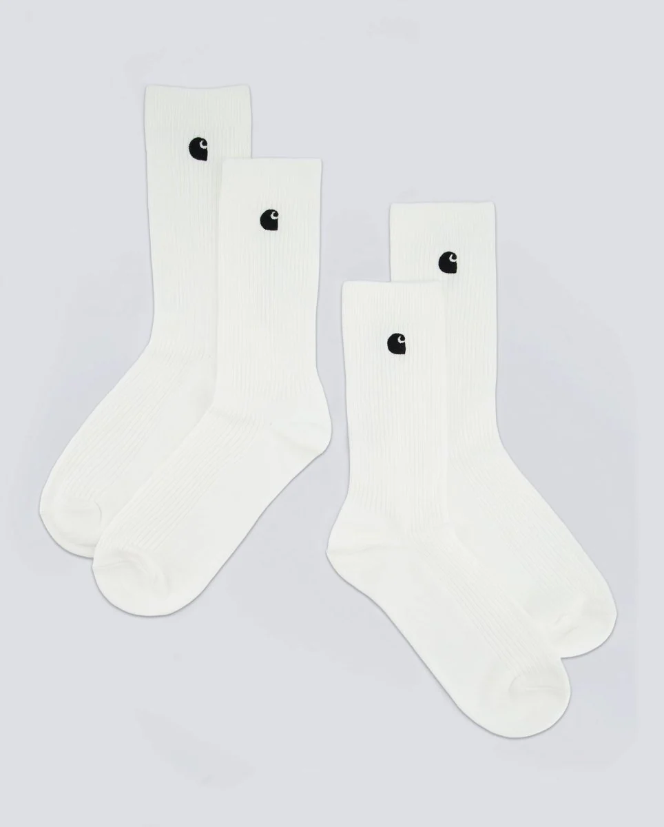 Calcetines Carhartt WIP Madison Pack Blanco - Image 3