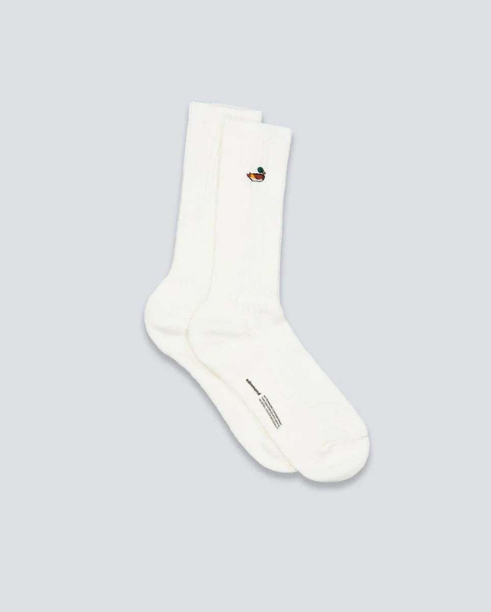 Calcetines Edmmond Studios Duck Beiges Unisex