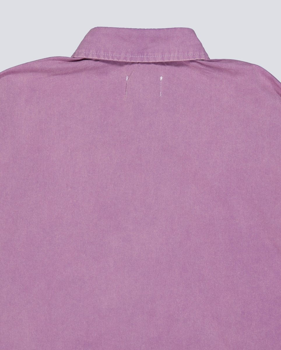 Camisa Butter Goods Contrast Stitch Morado Unisex - Image 2