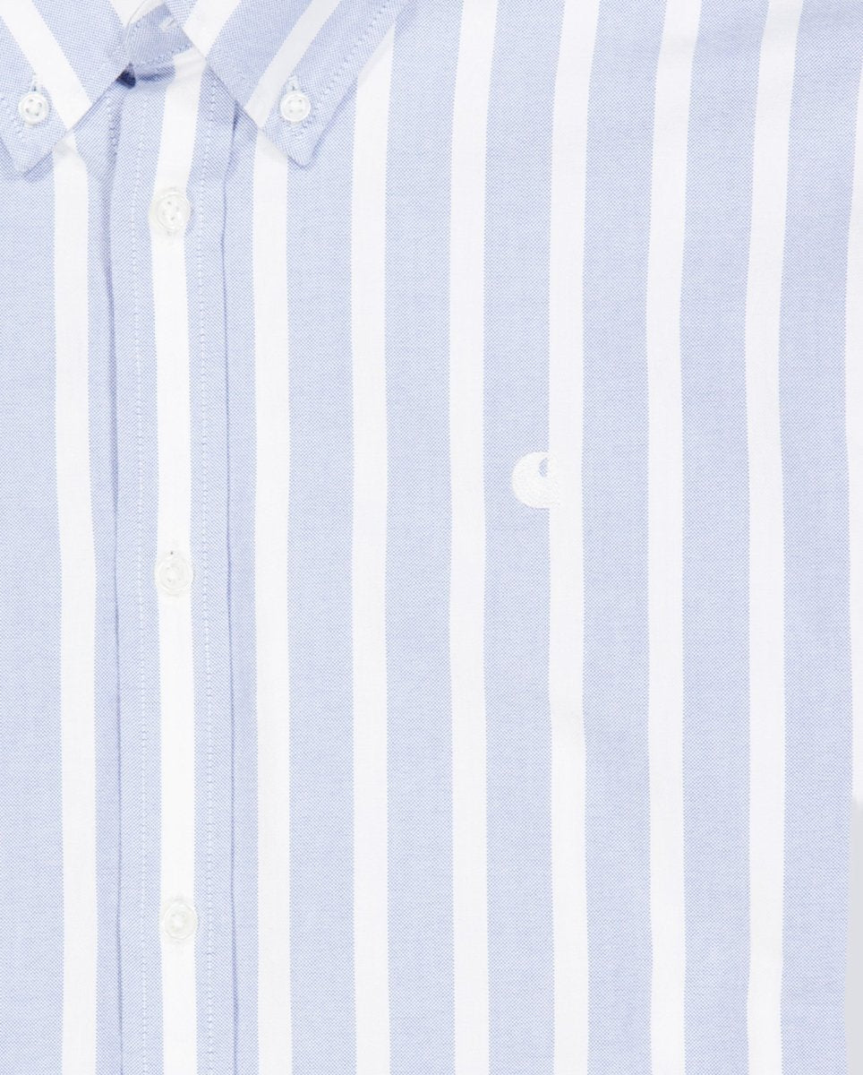 Camisa Carhartt WIP Deven Azul Unisex - Image 6
