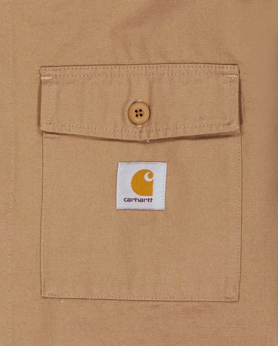 Camisa Carhartt WIP Kelly Marrón Unisex - Image 5