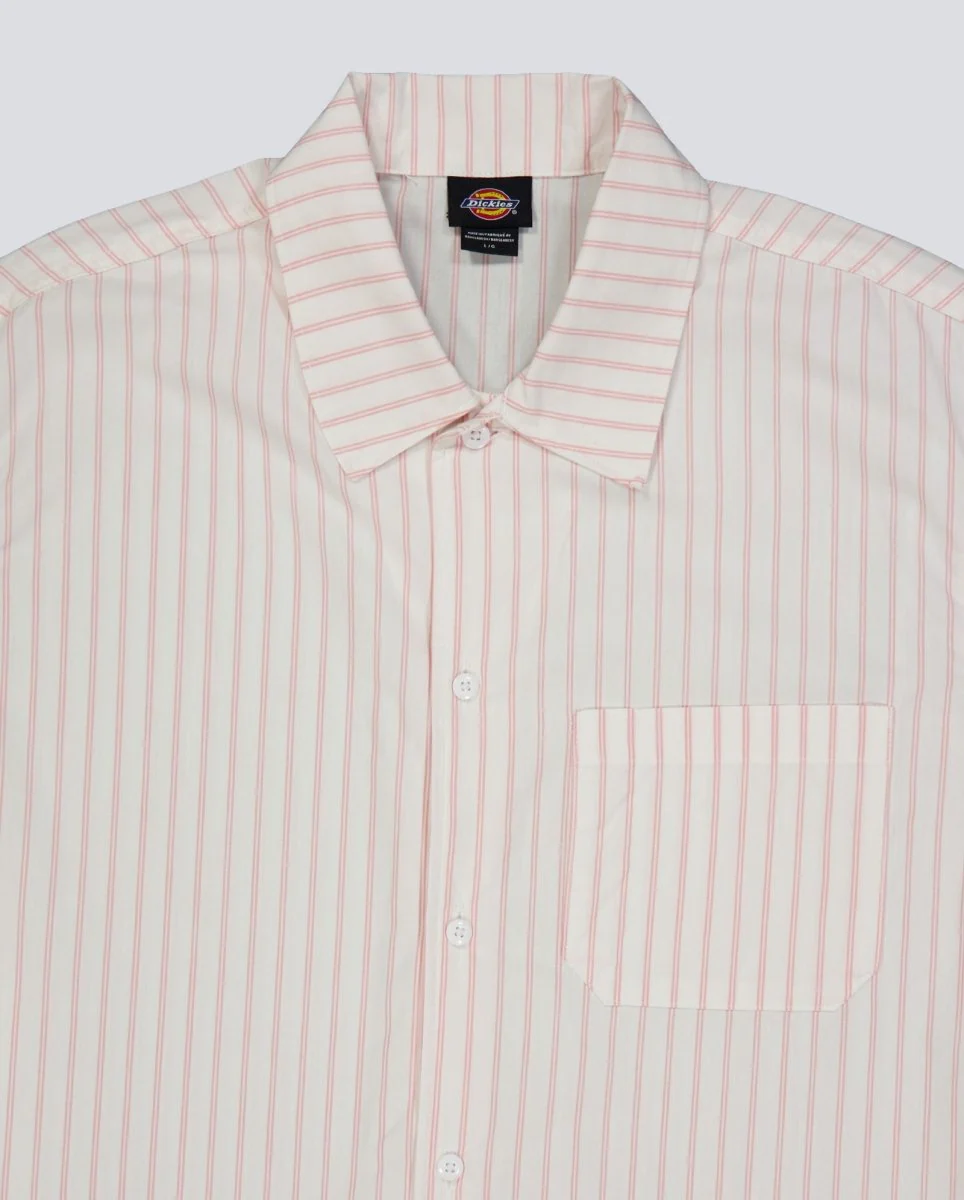 Camisa Dickies Venedocia Stripe Rosa Unisex - Image 3