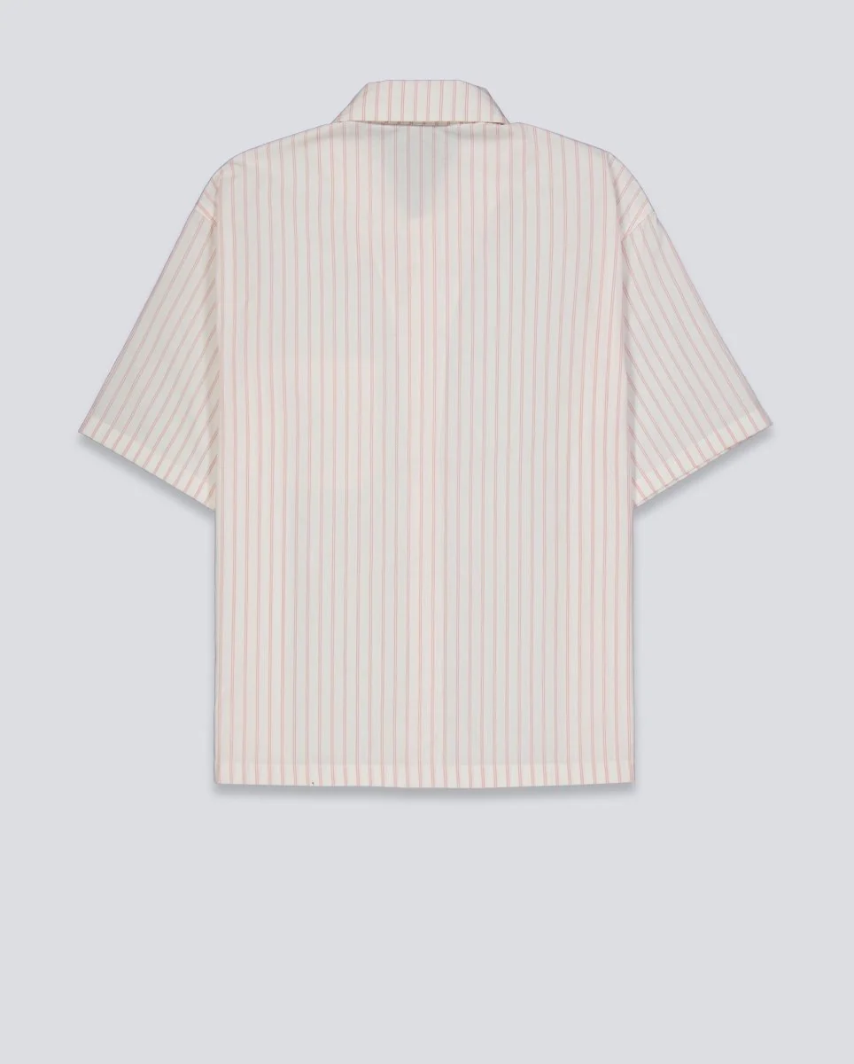 Camisa Dickies Venedocia Stripe Rosa Unisex - Image 4