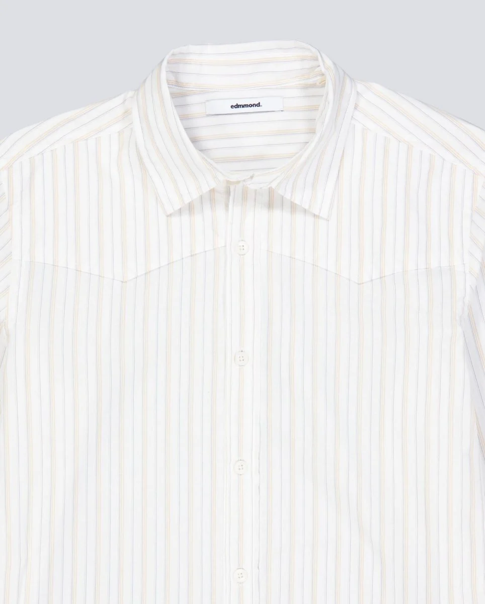 Camisa Edmmond Studios Rodeo Copper Blanco Hombre - Image 3