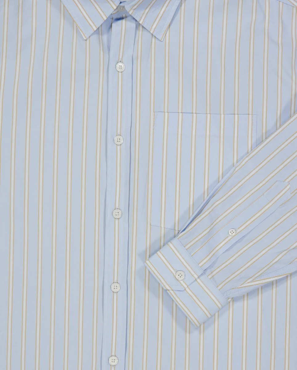 Camisa Edmmond Studio Sky Blue Azul Unisex - Image 5