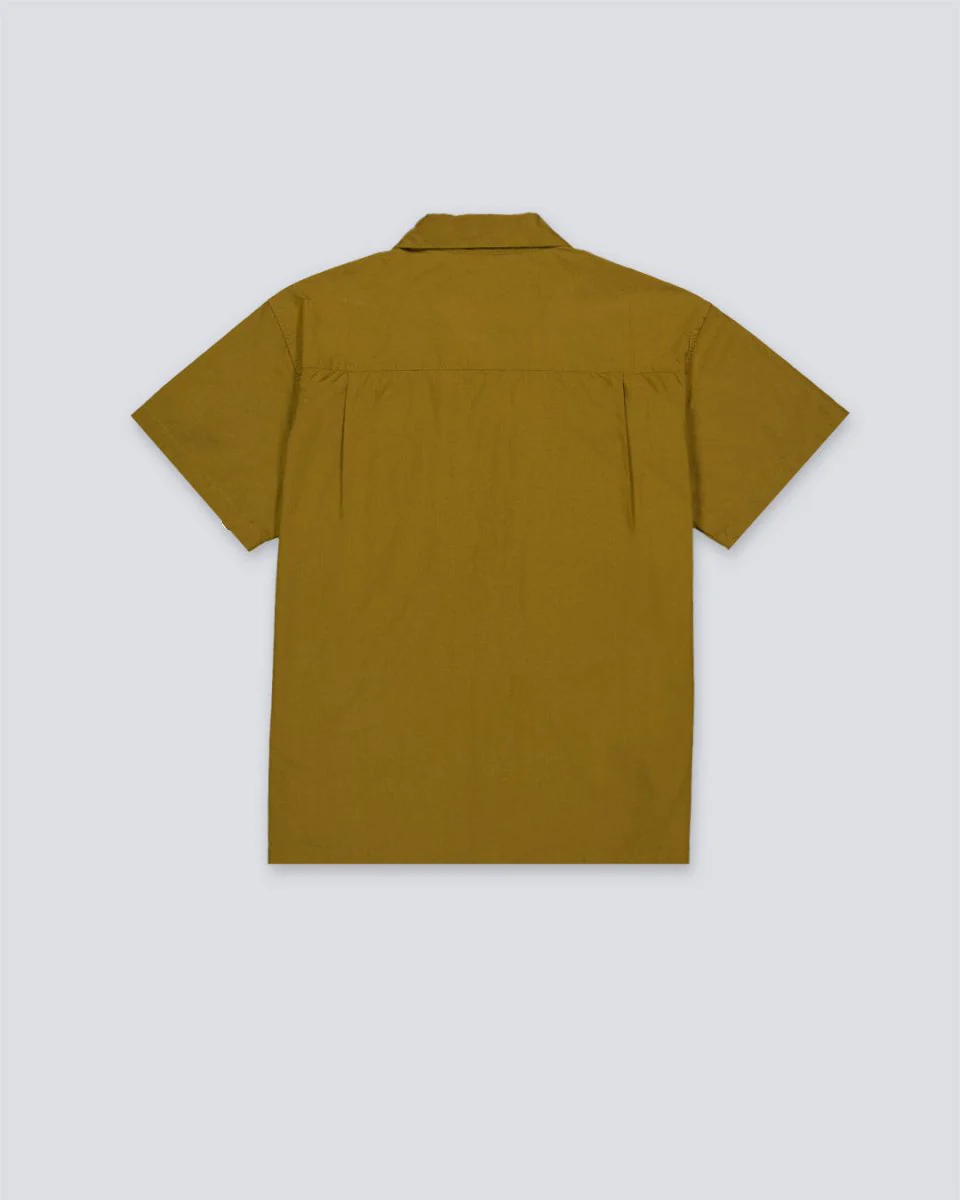 Camisa Obey Beau Marrón Hombre - Image 2