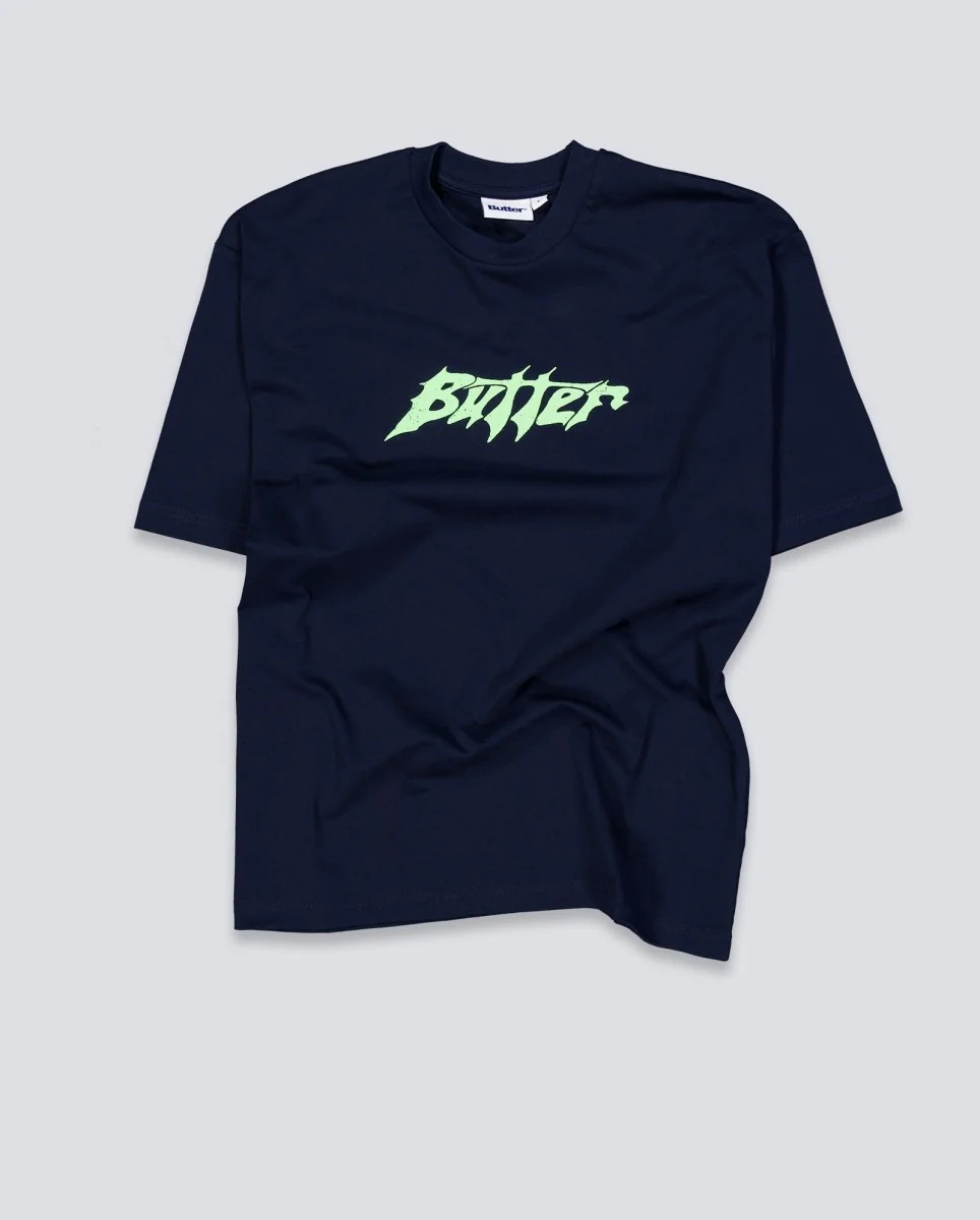Camiseta Butter Goods Amplify Azul Unisex - Image 6