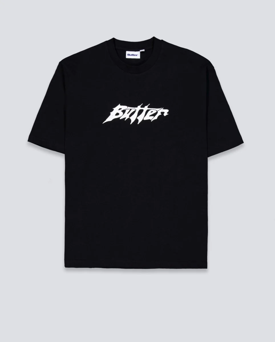 Camiseta Butter Goods Amplify Negra Unisex