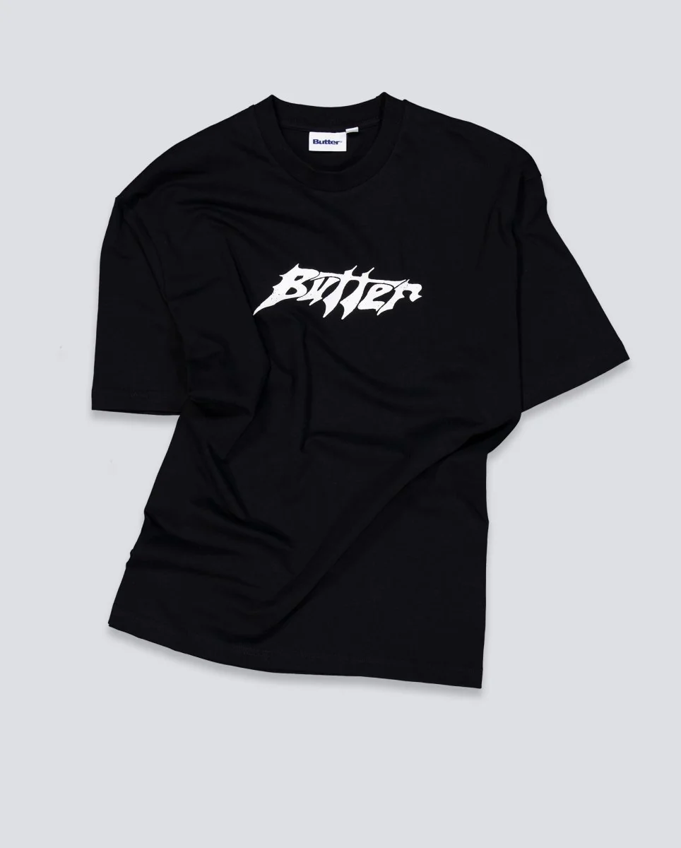 Camiseta Butter Goods Amplify Negra Unisex - Image 2