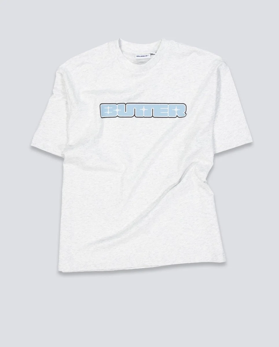 Camiseta Butter Goods Glint Gris Unisex - Image 2