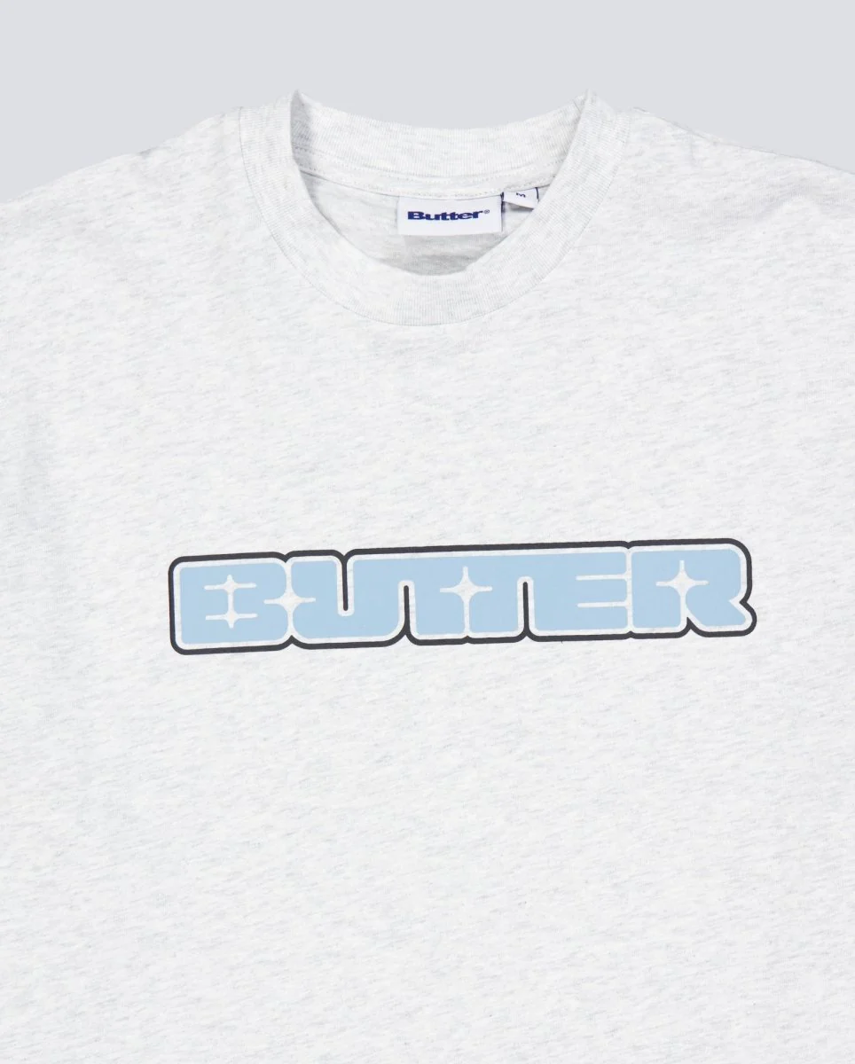 Camiseta Butter Goods Glint Gris Unisex - Image 6