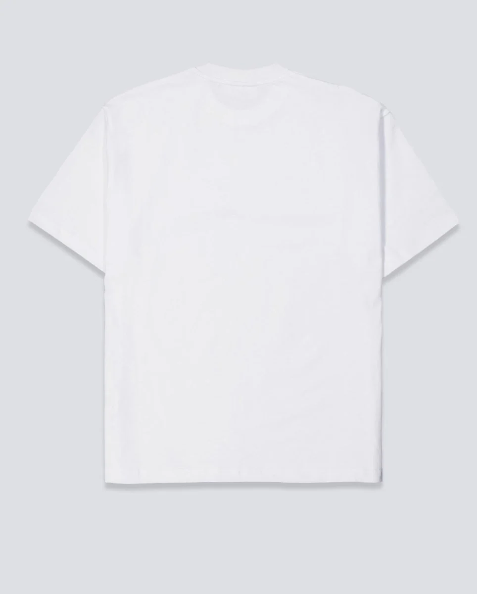 Camiseta Butter Goods Outline Logo Blanca Unisex - Image 4