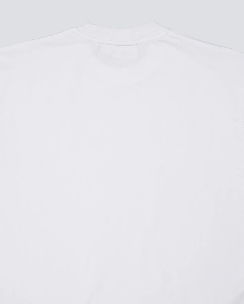 Camiseta Butter Goods Outline Logo Blanca Unisex - Image 6