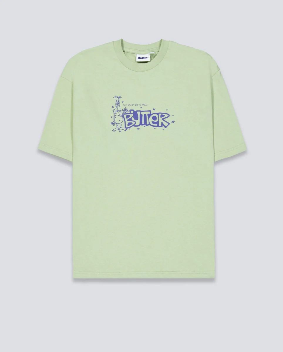 Camiseta Butter Goods Pay Up Verde Unisex