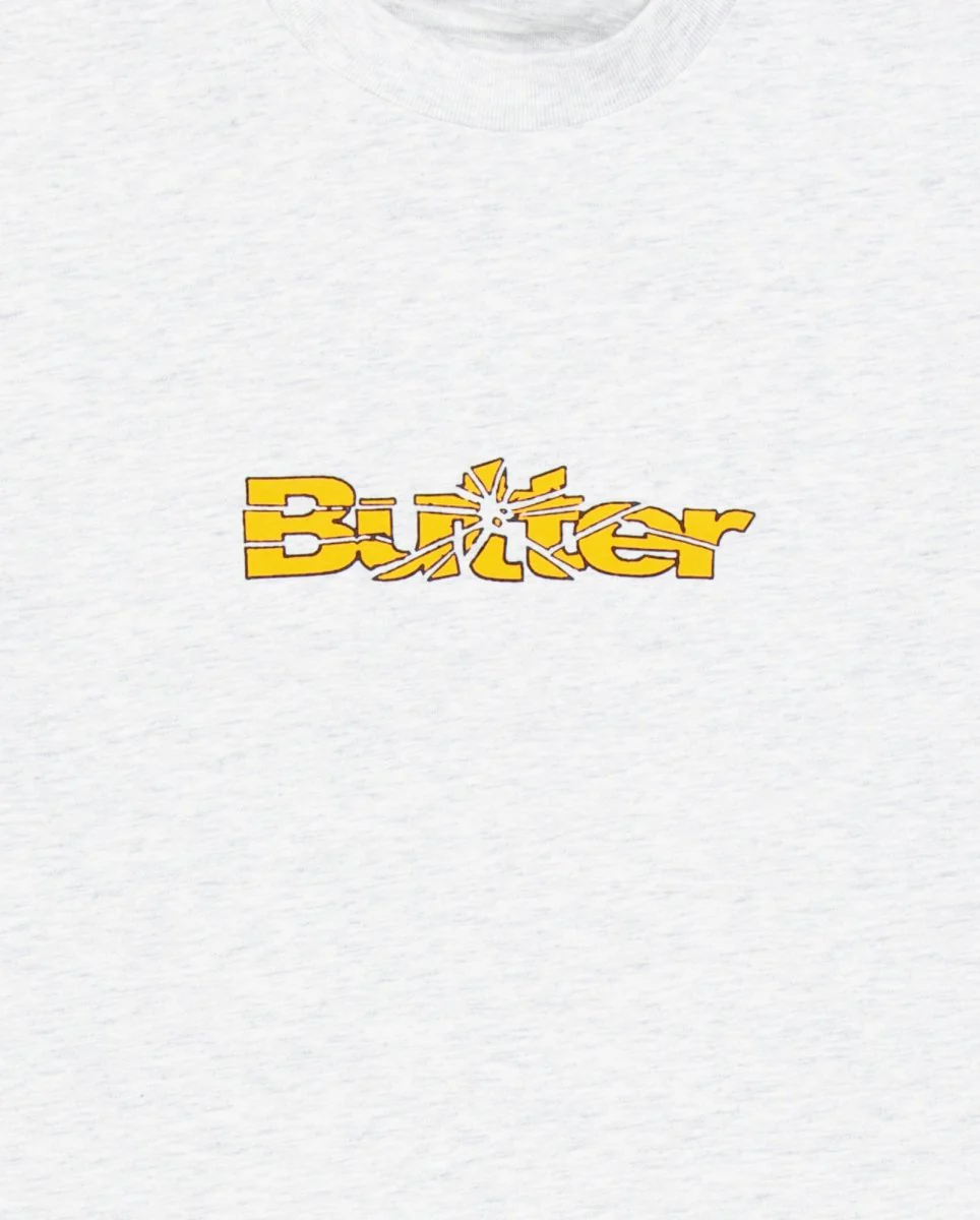 Camiseta Butter Goods Smasehd Logo Gris Unisex - Image 4