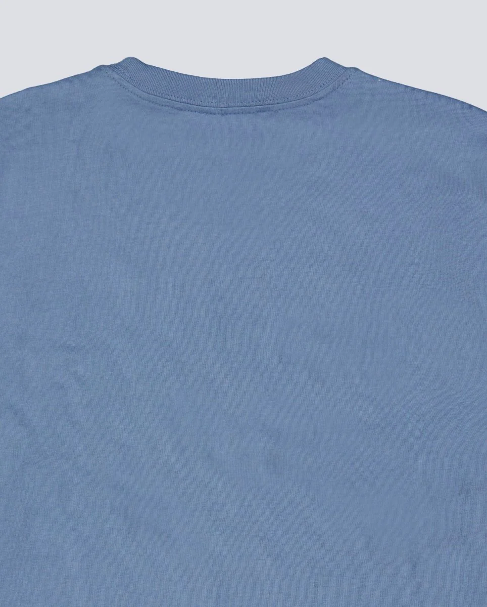 Camiseta Carhart Wip Pocket Azul Unisex - Image 6