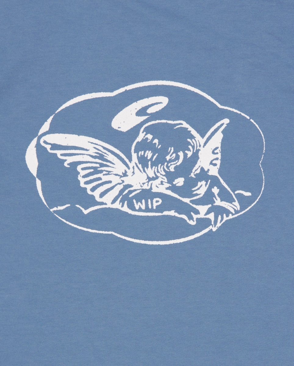 Camiseta Carhartt WIP Reminiscing Azul Mujer - Image 3