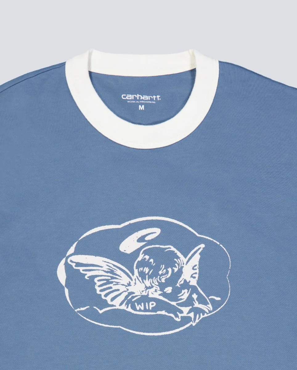 Camiseta Carhartt WIP Reminiscing Azul Mujer - Image 5
