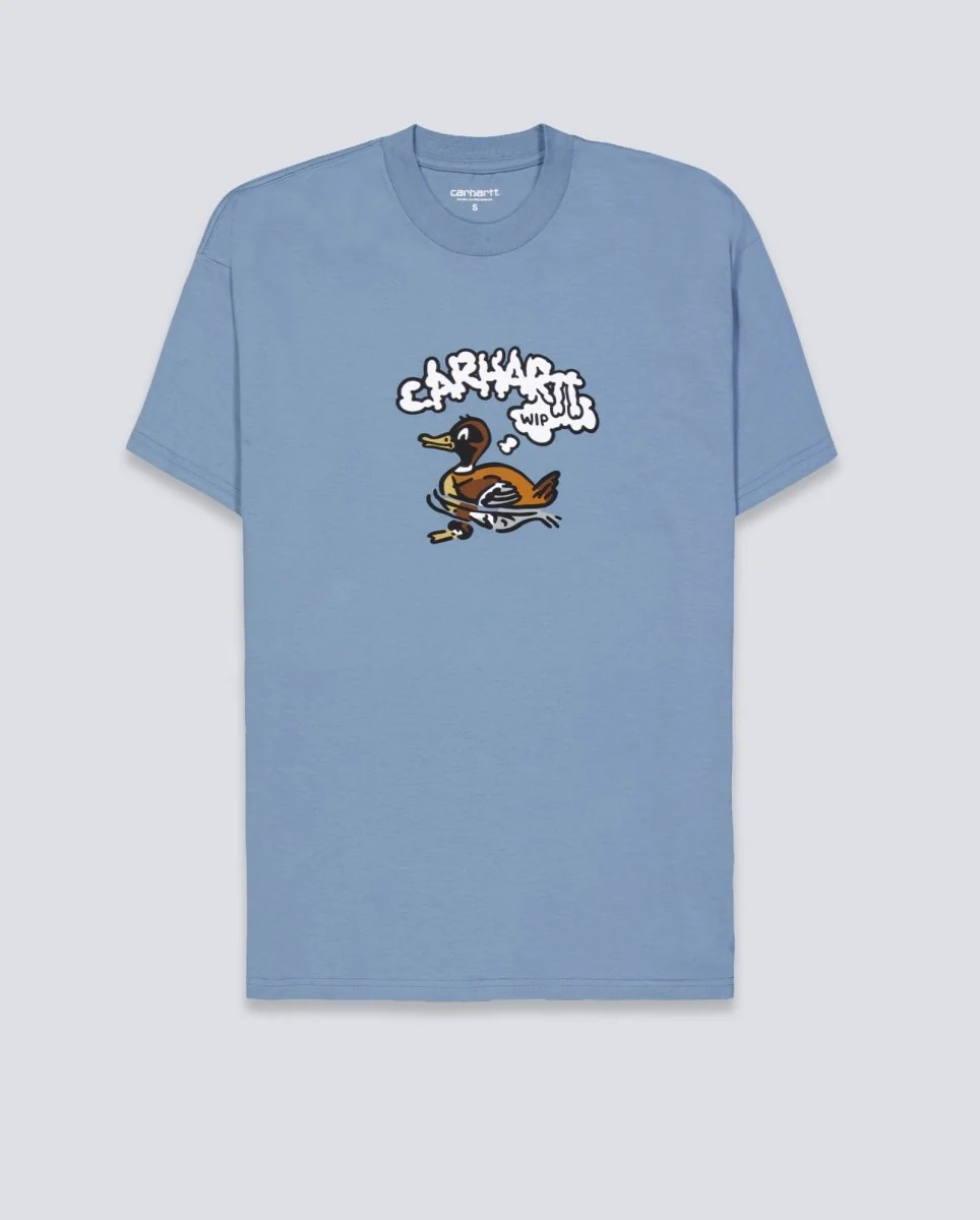 Camiseta Carhartt WIP S/S Duck Duck Azul Unisex