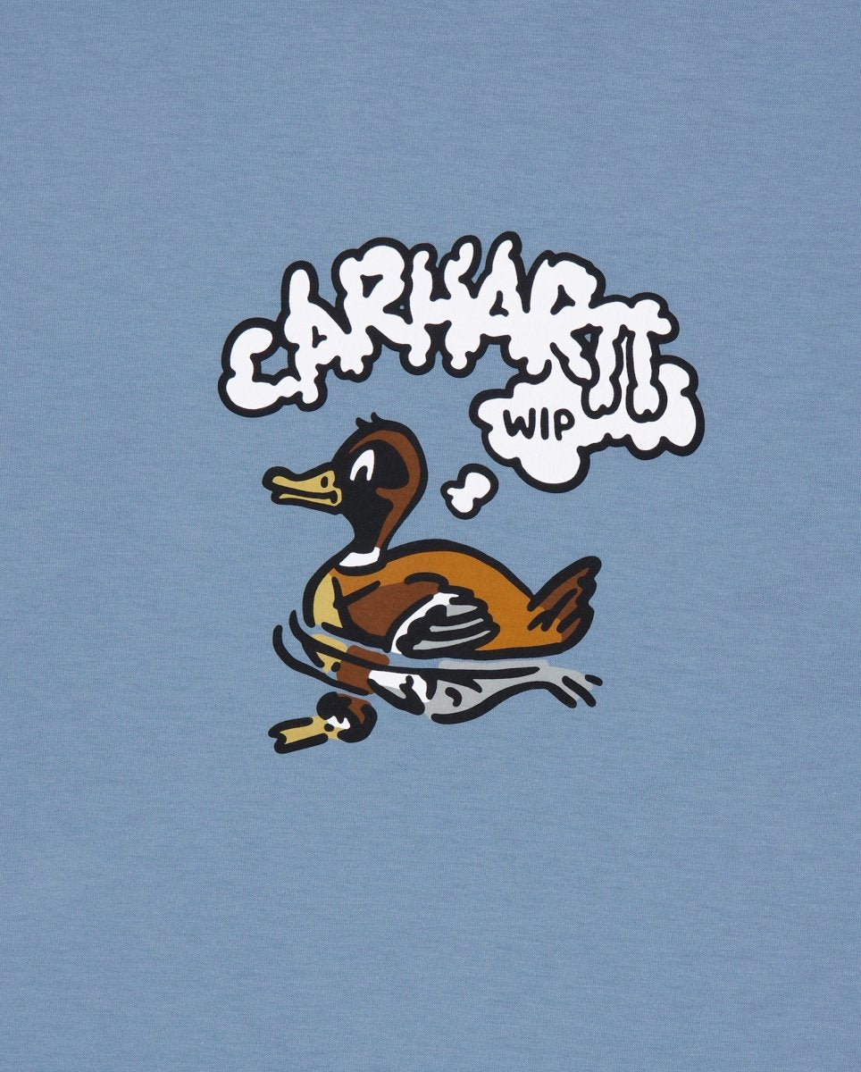Camiseta Carhartt WIP S/S Duck Duck Azul Unisex - Image 3