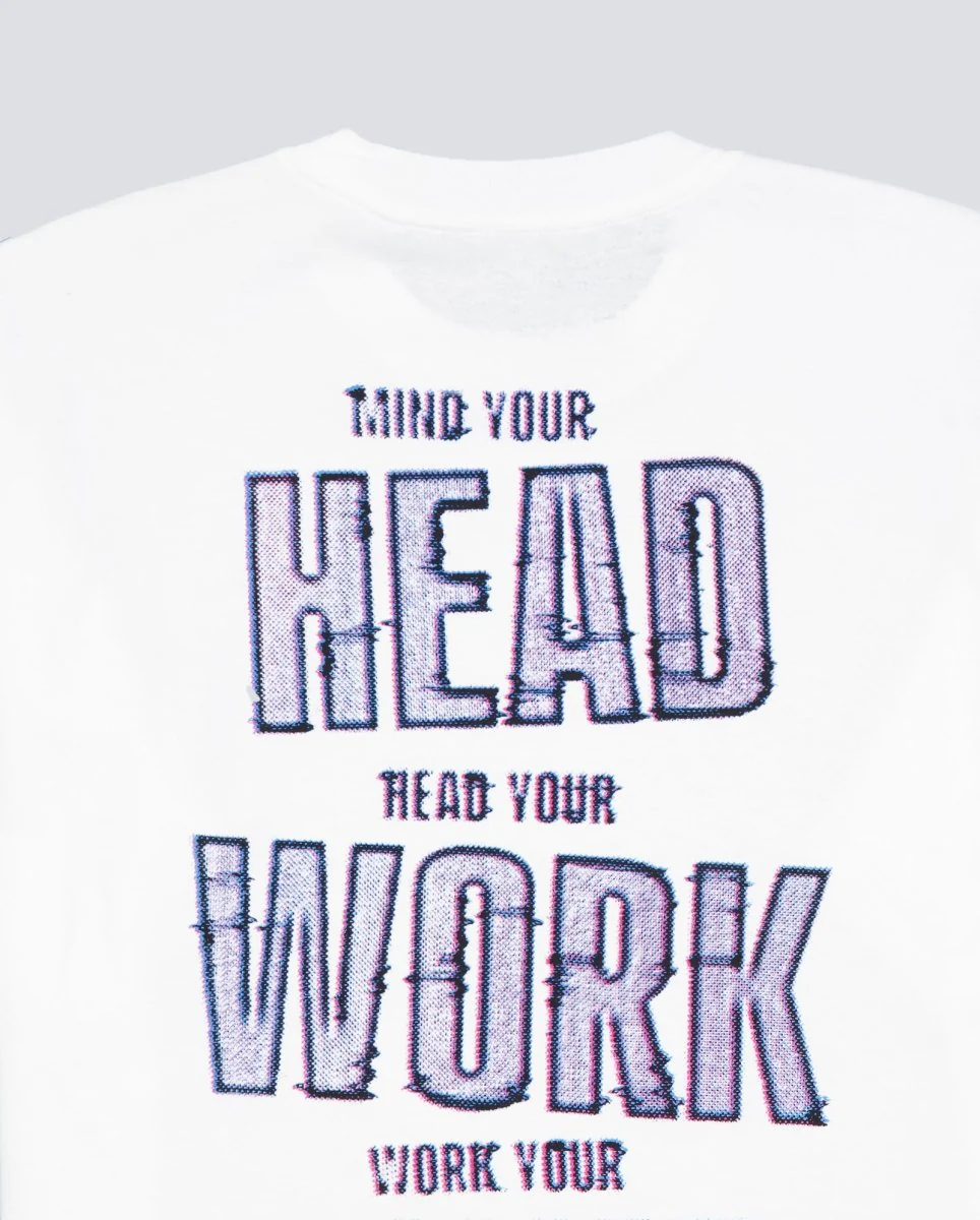 Camiseta Carhartt WIP S/S Mind Your Head Blanca Unisex - Image 6
