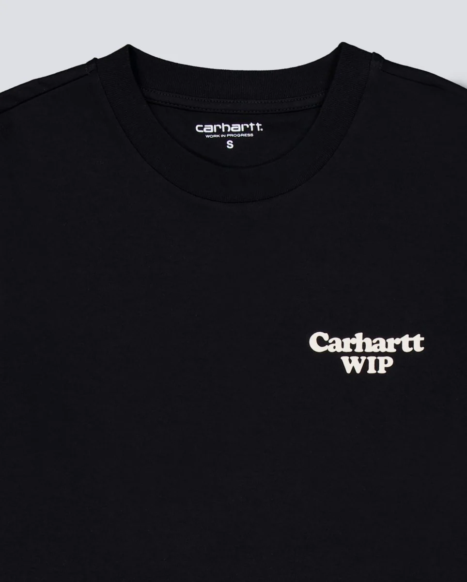 Camiseta Carhartt WIP S/S Spoiled Negro Unisex - Image 4