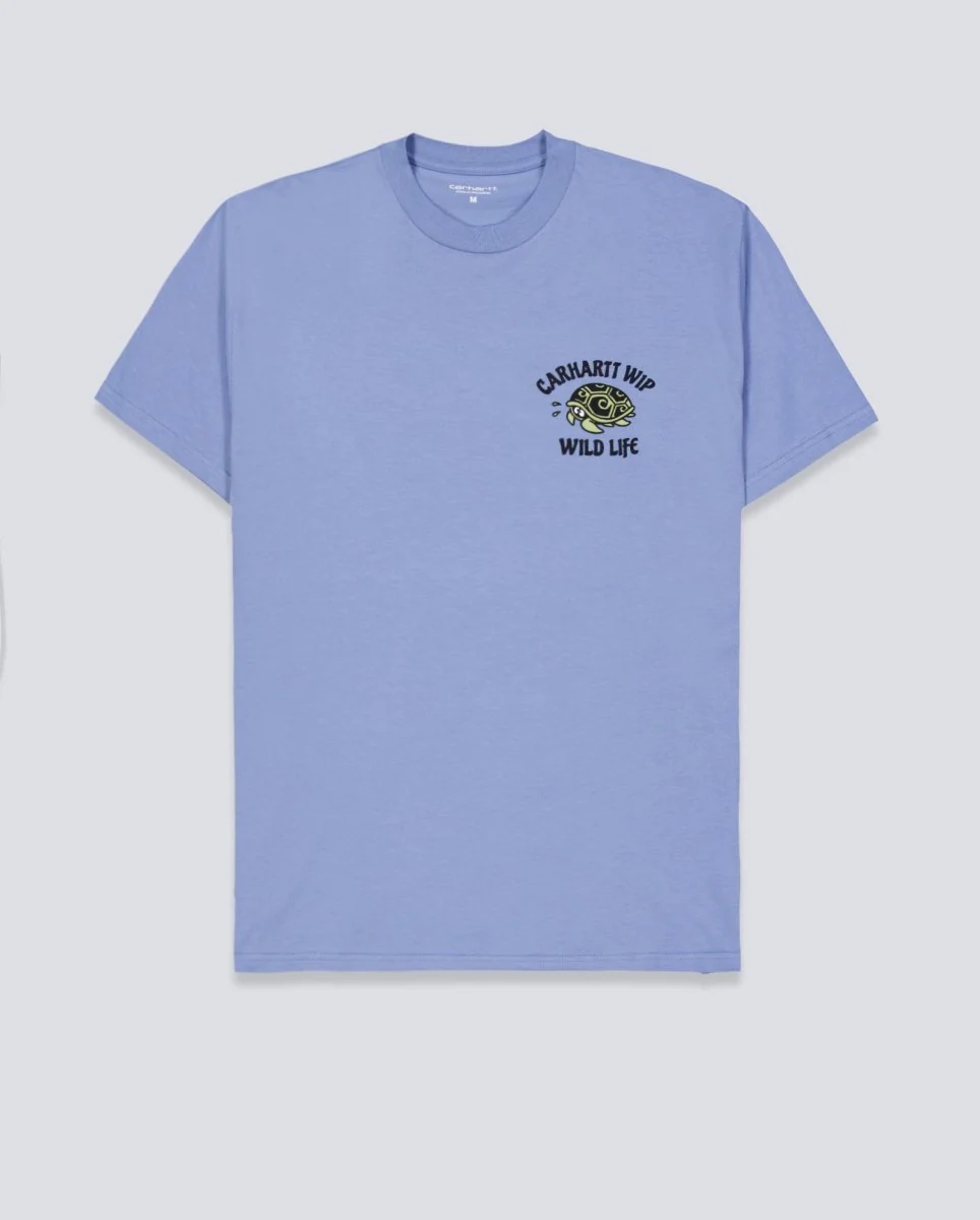 Camiseta Carhartt WIP S/S Wild Life Azul Unisex