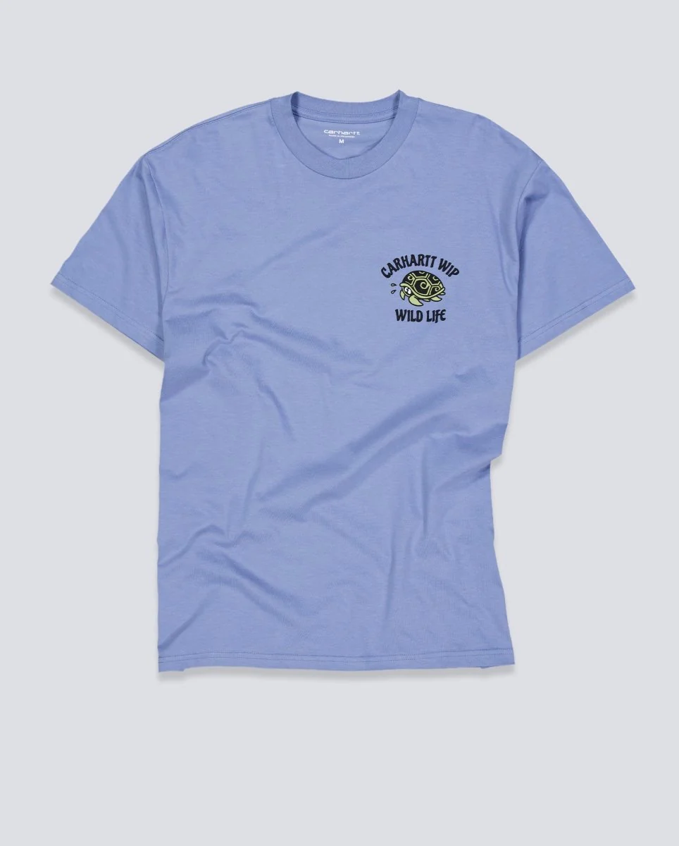 Camiseta Carhartt WIP S/S Wild Life Azul Unisex - Image 2