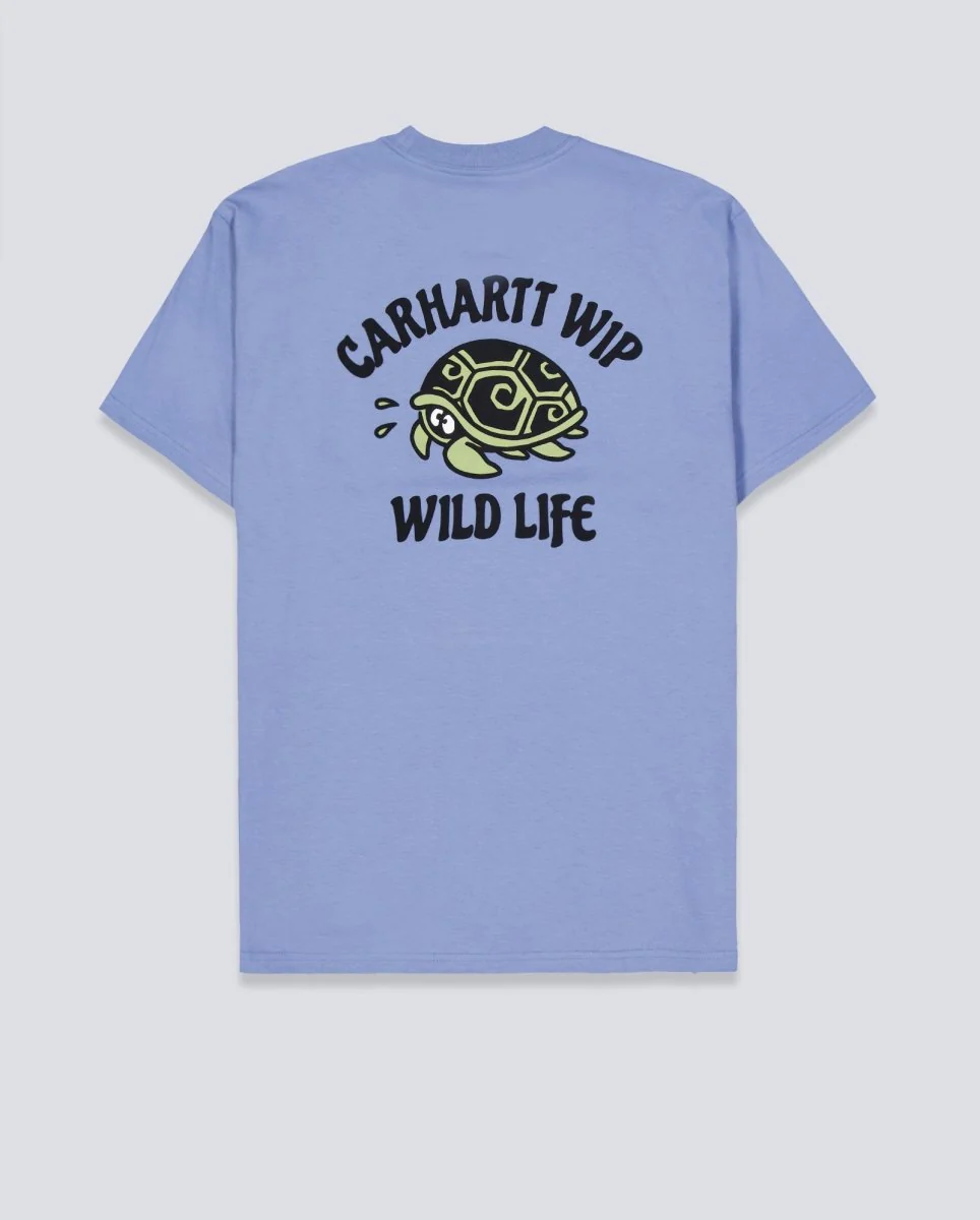 Camiseta Carhartt WIP S/S Wild Life Azul Unisex - Image 3
