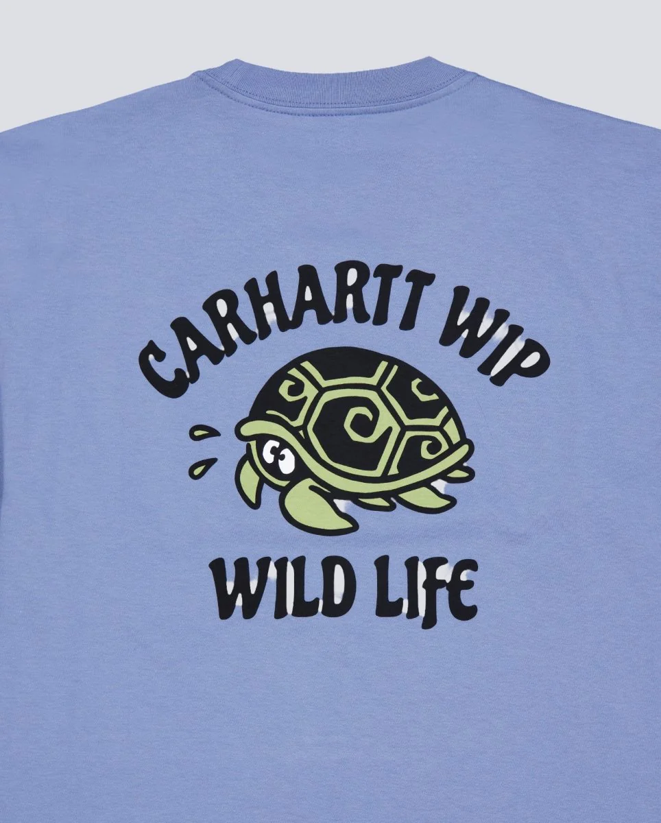 Camiseta Carhartt WIP S/S Wild Life Azul Unisex - Image 5