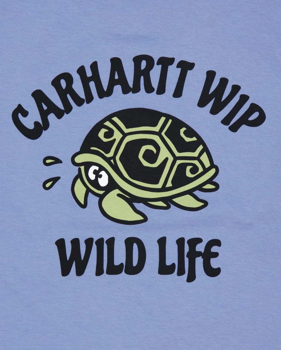 Camiseta Carhartt WIP S/S Wild Life Azul Unisex - Image 6